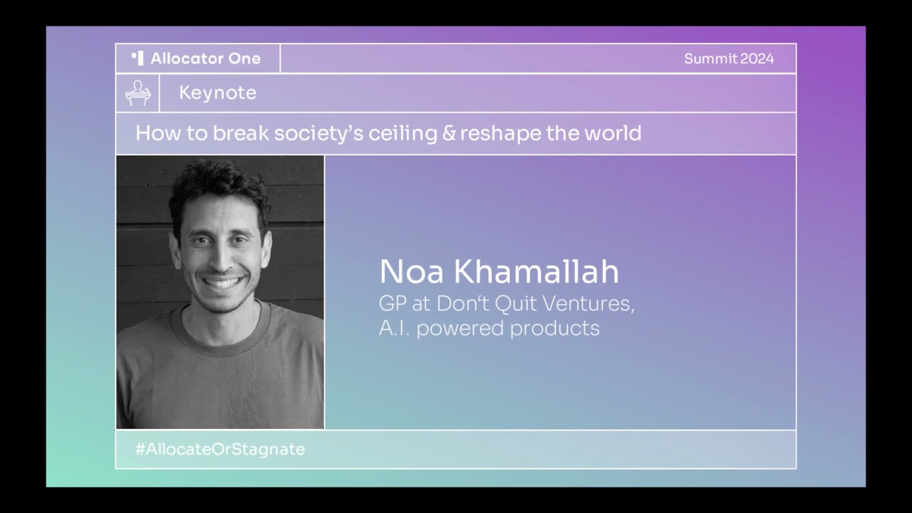 Noa Khamallah — How to Break Society's Ceiling