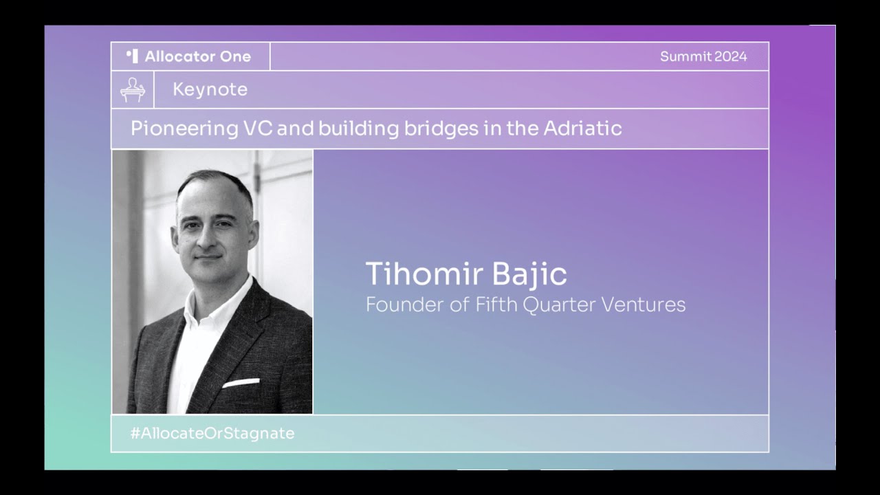 Tihomir Bajic — Pioneering VC in the Adriatic